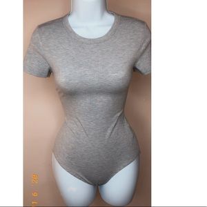 Grey bodysuit